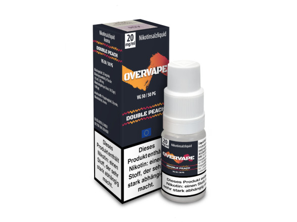 Overvape Liquid NicSalt - Double Peach - 20mg Nikotin