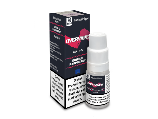 Overvape Liquid NicSalt - Double Raspberry - 20mg Nikotin