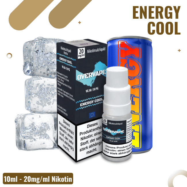 Overvape Liquid NicSalt - Energy Cool - 20mg Nikotin