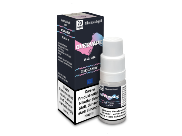 Overvape Liquid NicSalt - Ice Candy - 20mg Nikotin