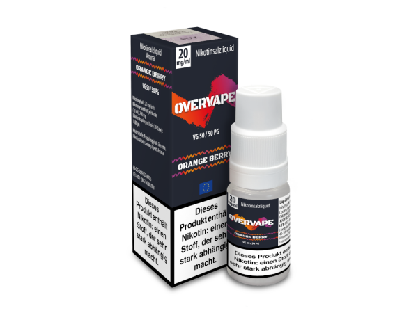 Overvape Liquid NicSalt - Orange Berry - 20mg Nikotin