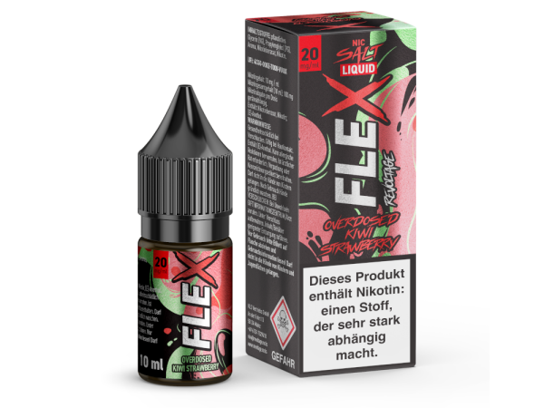 Revoltage FLEX Overdosed Liquid - Kiwi Strawberry