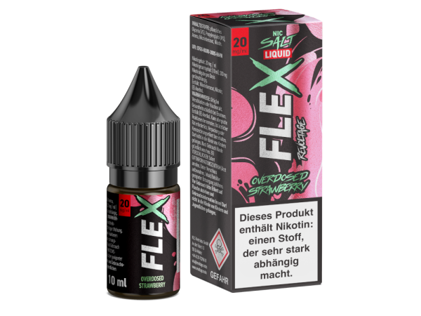 Revoltage FLEX Overdosed Liquid - Strawberry