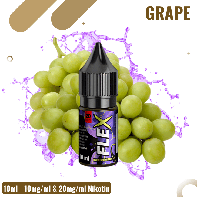 Revoltage FLEX Overdosed Liquid - Grape - 20mg Nikotin