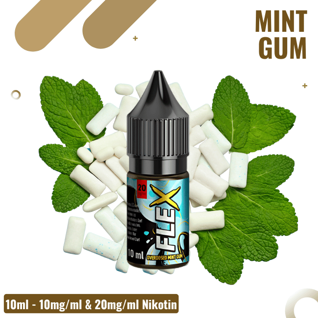 Revoltage FLEX Overdosed Liquid - Mint Gum - 10mg Nikotin