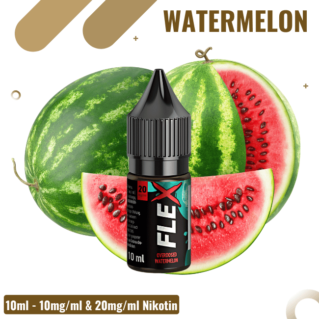 Revoltage FLEX Overdosed Liquid - Watermelon - 10mg Nikotin