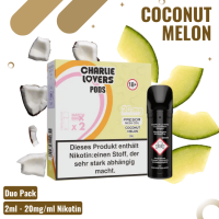 Charlie Lovers Pod - Duopack - Coconut Melon