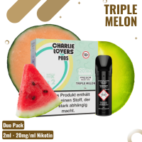 Charlie Lovers Pod - Duopack - Triple Melon