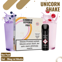Charlie Lovers Pod - Duopack - Unicorn Shake