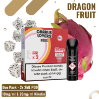 Charlie Lovers Pod - Duopack - Dragonfruit  - 20mg Nikotin