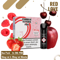 Charlie Lovers Pod - Duopack - Red Love  - 20mg Nikotin