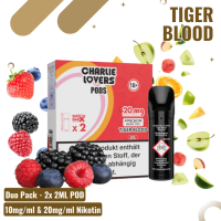 Charlie Lovers Pod - Duopack - Tiger Blood  - 20mg Nikotin