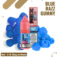 Nexliq Liquid 10ml - Blue Razz Gummy - Nikotinsalz