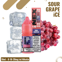 Nexliq Liquid 10ml - Sour Grape Ice - Nikotinsalz