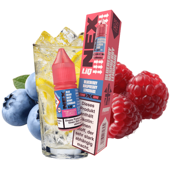 Nexliq Liquid 10ml - Blueberry Raspberry Lemonade - Nikotinsalz - 20mg Nikotin