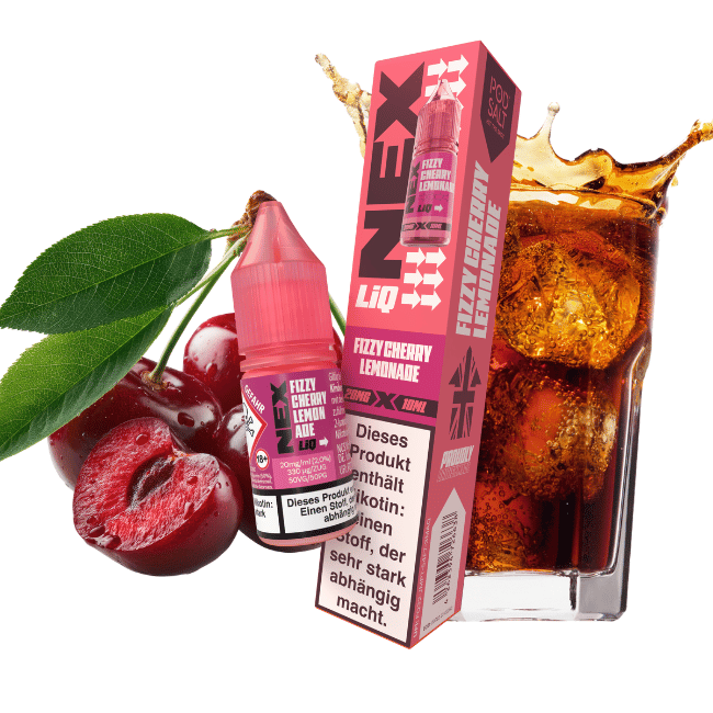 Nexliq Liquid 10ml - Fizzy Cherry Lemonade - Nikotinsalz - 20mg Nikotin