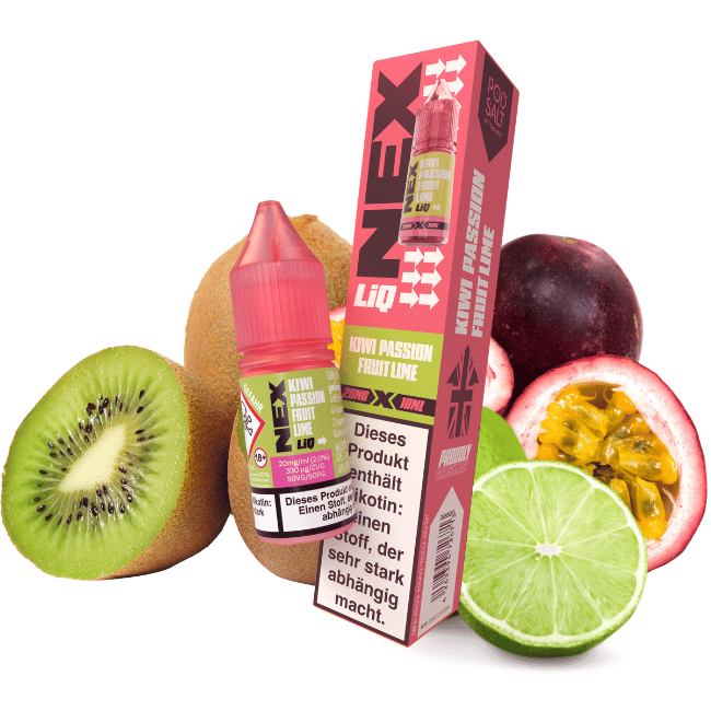Nexliq Liquid 10ml - Kiwi Passionfruit Lime  - Nikotinsalz - 10mg Nikotin