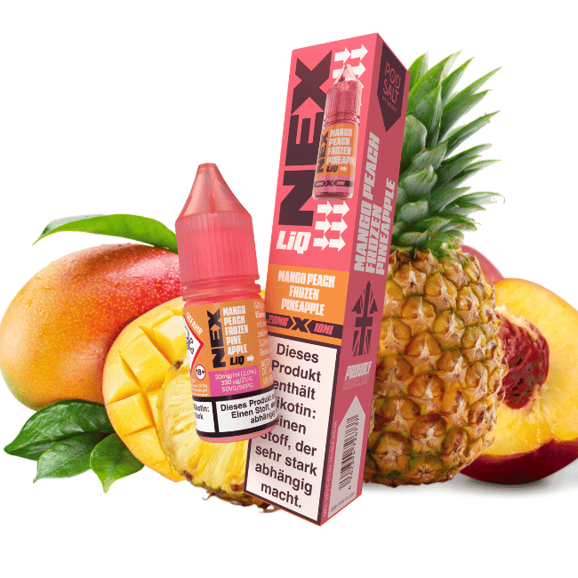 Nexliq Liquid 10ml - Mango Peach Frozen Pineapple -...