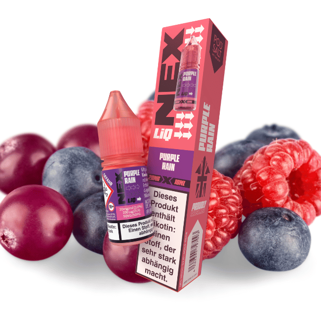 Nexliq Liquid 10ml - Purple Rain - Nikotinsalz - 10mg Nikotin