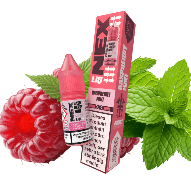 Nexliq Liquid 10ml - Raspberry Mint - Nikotinsalz - 20mg Nikotin