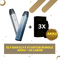 Elf Bar ELFX Starter Bundle - Akku + 3x Liquid