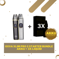 OXVA Xlim Pro 2 Starter Bundle - Akku + 3x Liquid