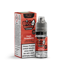 Big Bottle Liquid 10ml - Fresh Strawberry - NicSalt