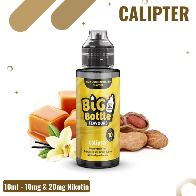 Big Bottle Liquid 10ml - Calipter - NicSalt - 20mg Nikotin