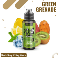 Big Bottle Liquid 10ml - Green Grenade - NicSalt - 20mg...