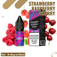 Oxva Liquid NicSalt 10ml - Strawberry Raspberry Cherry