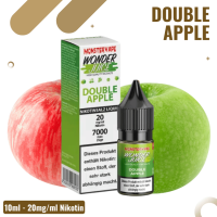 Wonder Juice 7000 Liquid 10ml - Double Apple - 20mg Nikotin