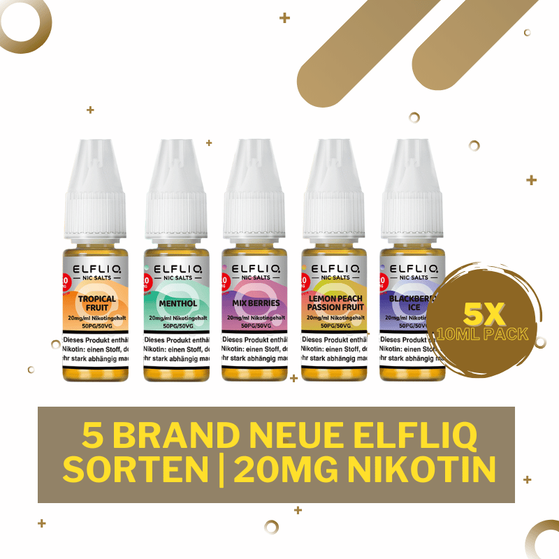 Elf Bar Elfliq 20mg/ml - Neue Sorten probieren