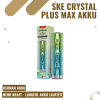 SKE Crystal Plus Max Akku - Aurora Blau