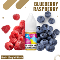 Vozol Liquid NicSalt 10ml - Blueberry Raspberry Lemon -...