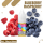 Vozol Liquid NicSalt 10ml - Blueberry Raspberry Lemon - 20mg Nikotin