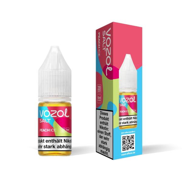 Vozol Liquid NicSalt 10ml - Peach Ice - 20mg Nikotin