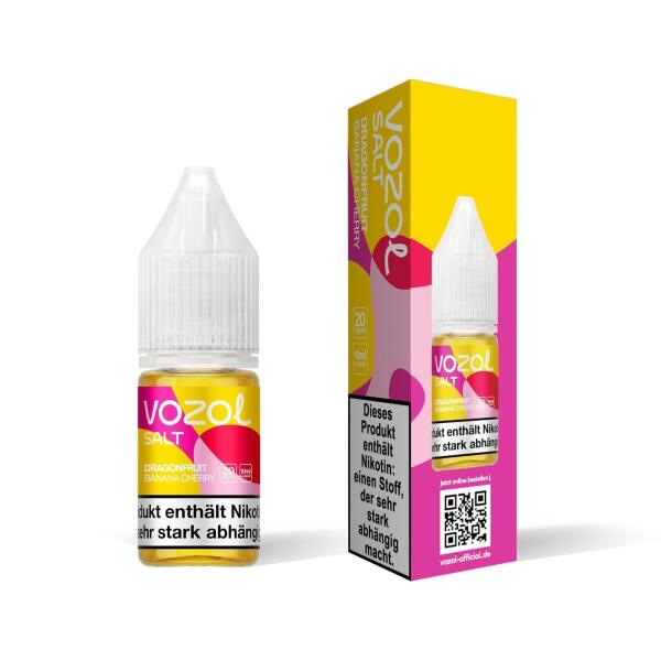 Vozol Liquid NicSalt 10ml - Dragonfruit Banana Cherry - 20mg Nikotin