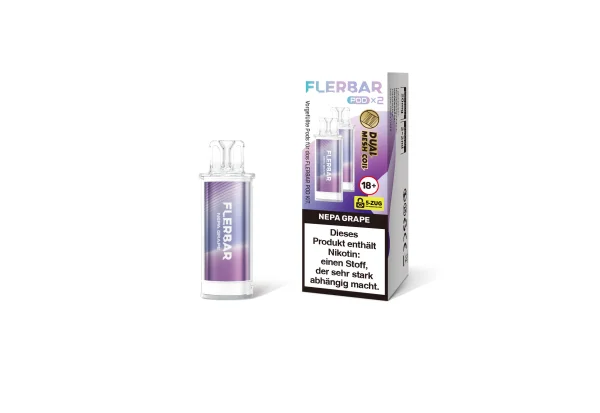 Flerbar Pods - Duopack - Nepa Grape