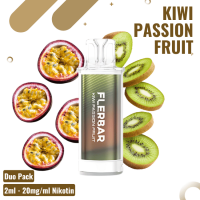 Flerbar Pods - Duopack - Kiwi Passion Fruit