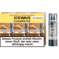 Icewave ELFA Pod - Dubai Chocolate Coffee - 3er Pack