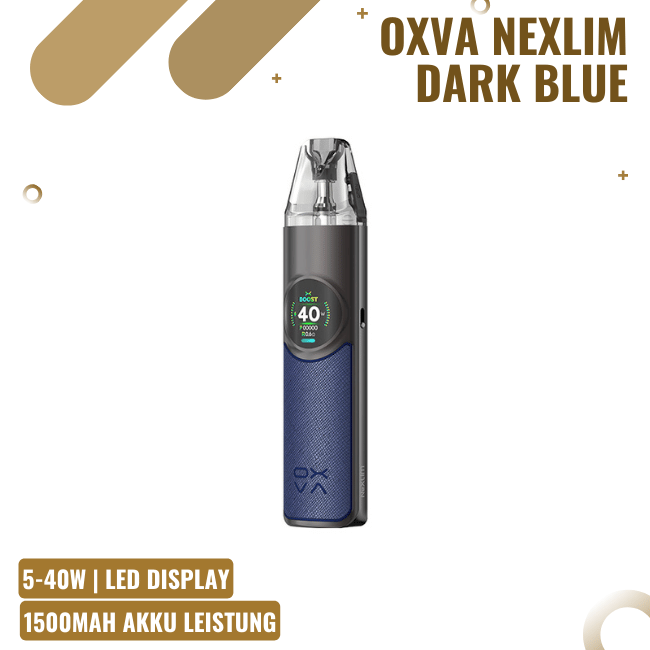 OXVA NeXlim - Pod Kit - Dark Blue