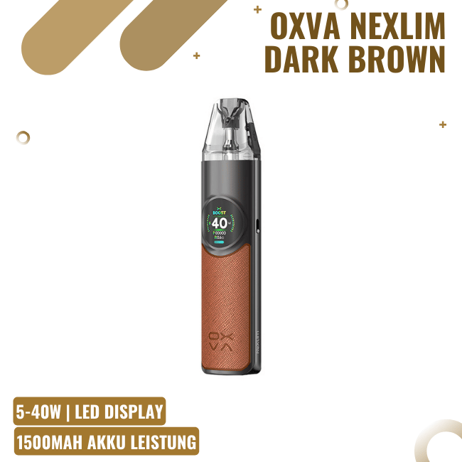 OXVA NeXlim - Pod Kit - Dark Brown