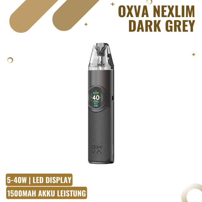 OXVA NeXlim - Pod Kit - Dark Grey