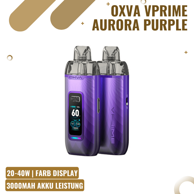 OXVA VPRIME - Pod Kit - Aurora Purple