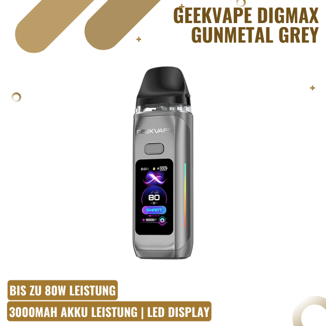 Geekvape Digi Max Pod Kit - Gunmetal Grey