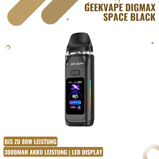 Geekvape Digi Max Pod Kit - Space Black