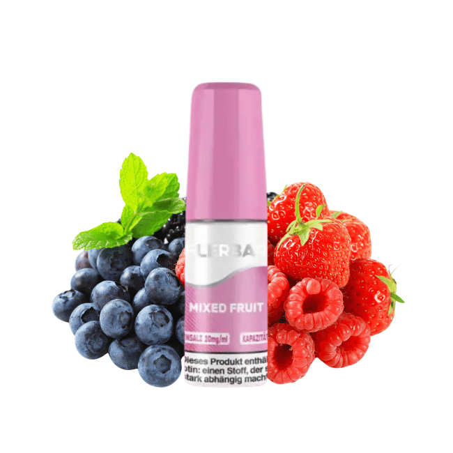 Flerbar Liquid Nikotinsalz 10ml - Mixed Fruit - 10mg Nikotin