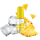 Flerbar Liquid Nikotinsalz 10ml - Pineapple Ice - 10mg Nikotin
