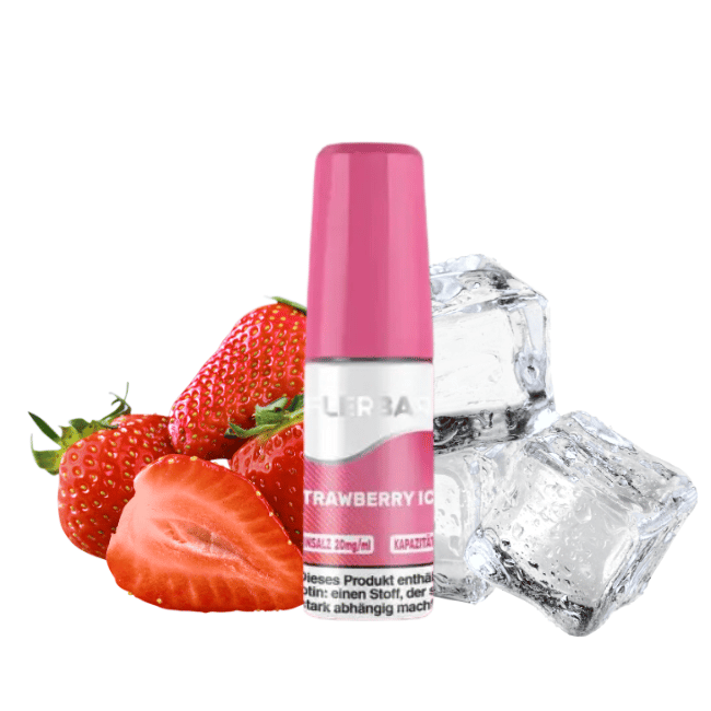 Flerbar Liquid Nikotinsalz 10ml - Strawberry Ice - 10mg Nikotin