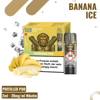 RandM Tornado Banana Ice Pods - 2er Pack
